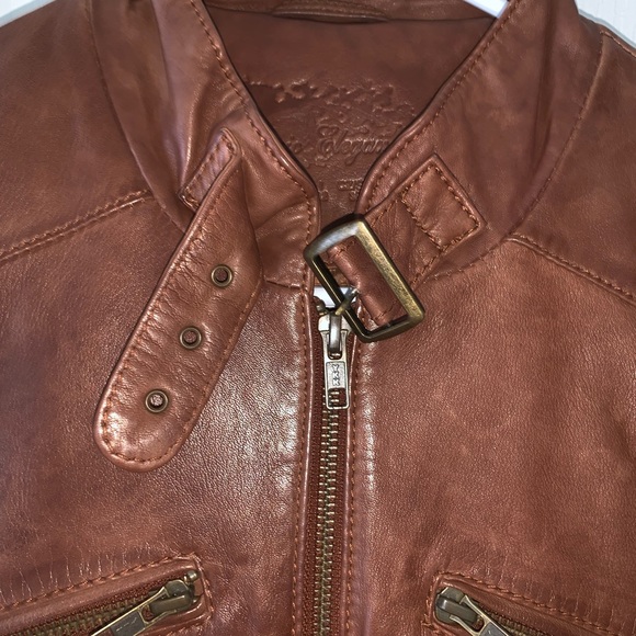 💯 leather jacket - Picture 3 of 5